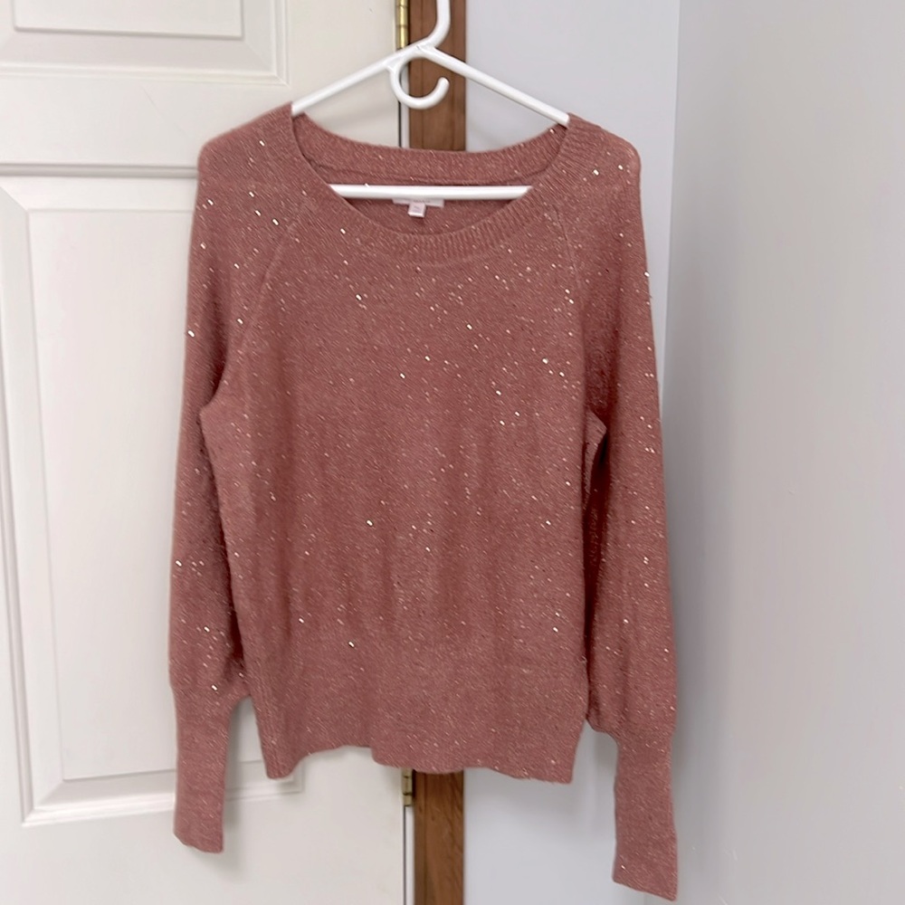 Lauren Conrad sequin sparkly sweater Women’s Medium